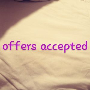 please feel free to make an offer if anything catches your eye